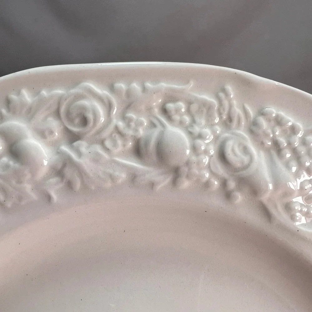 Crown Ducal Florentine White‎ Bread & Butter Dessert 6.125
